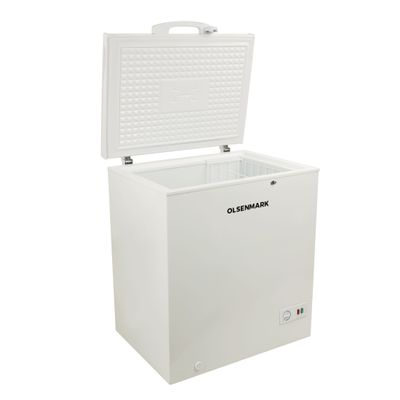 Olsenmark OMCF5003 Chest Freezer 170L- Portable Refrigerator, Adjustable Thermostat Knob, Compact Refrigerator | Ideal for Retailers, Home, Medical, Restaurants & More