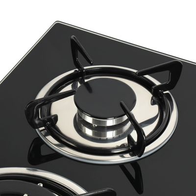 2 In 1 Gas Hob OMCH1823 Black