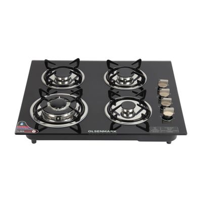 2 In 1 Gas Hob OMCH1823 Black