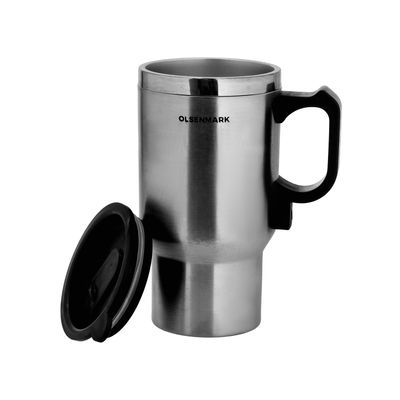 Car Electric Travel Mug 0.5 L 30 W OMCK2482 Silver