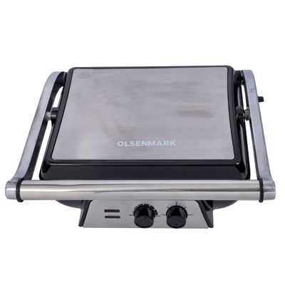 Super-Jumbo Grill Sandwich Maker 2000.0 W OMGM2441 Black/Silver