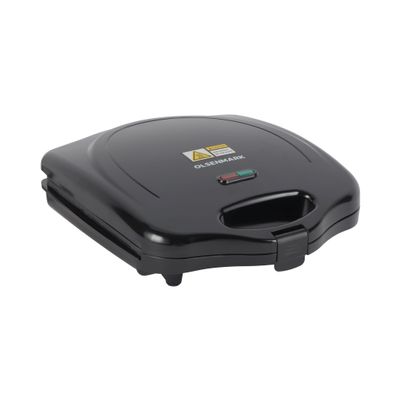 Olsenmark 1400 W 4-Slice Grill Maker- OMGM7012| Non-Stick Plates for Easy Release and Quick Cleanup| Adjustable Temperature with Power Indicator, Perfect for Grilled Sandwiches| Black, 2 Years Warranty