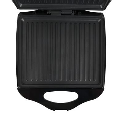 Olsenmark 1400 W 4-Slice Grill Maker- OMGM7012| Non-Stick Plates for Easy Release and Quick Cleanup| Adjustable Temperature with Power Indicator, Perfect for Grilled Sandwiches| Black, 2 Years Warranty