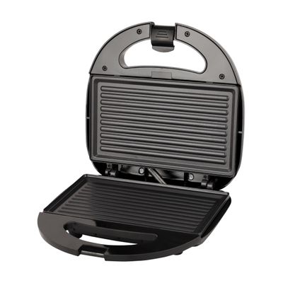 2-Slice Grill Maker, Non-Stick Plates for Easy Release and Quick Cleanup, Adjustable Temperature With Power Indicator 750 W OMGM7013 Black