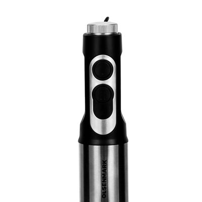 Powerful Copper Motor 2 Speed Modes 4 in 1 Hand Blender OMHB2462 Black/Silver/Clear