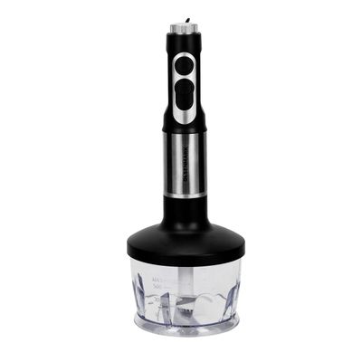 Powerful Copper Motor 2 Speed Modes 4 in 1 Hand Blender OMHB2462 Black/Silver/Clear
