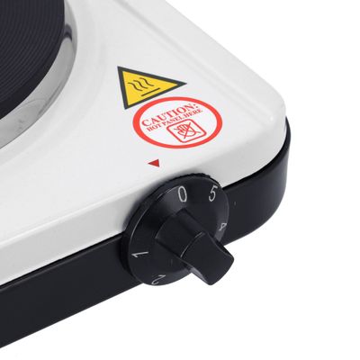 Electric Cooking Hot Plate 1500 W OMHP2095 White/Black