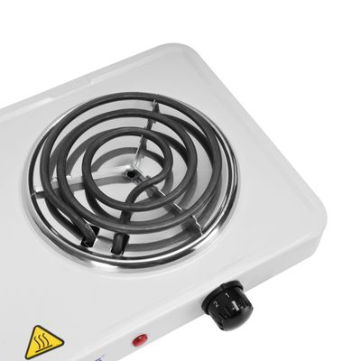 Electric Hot Plate 2000 W OMHP2244 White/Silver