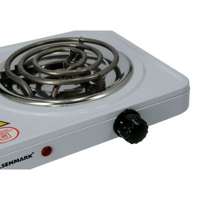 Electric Hot Plate 2000 W OMHP2244 White/Silver