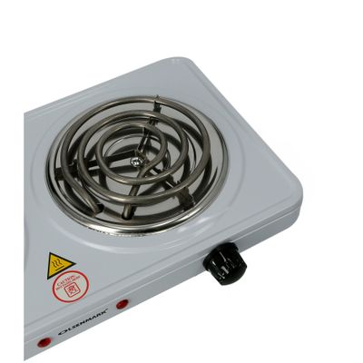 Electric Hot Plate 2000 W OMHP2244 White/Silver