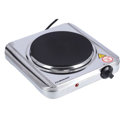 Electric Hot Plate 1500.0 W OMHP2395 stainless steel/Black