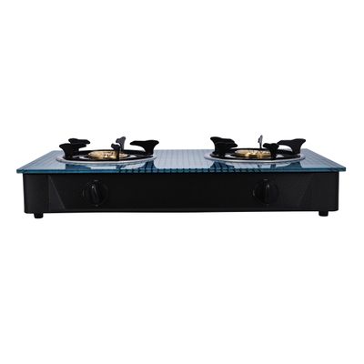 2-Burner Gas Stove OMK2085 Black/Silver