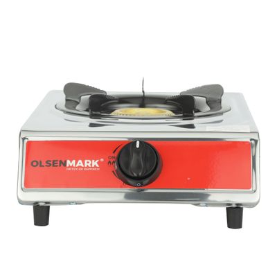 Single Burner Gas Cooktop OMK2231 Silver/Black