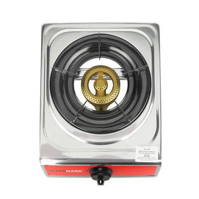 Single Burner Gas Cooktop OMK2231 Silver/Black