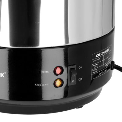 Stainless Steel Water Boiler 15L OMK2312 Black/Silver