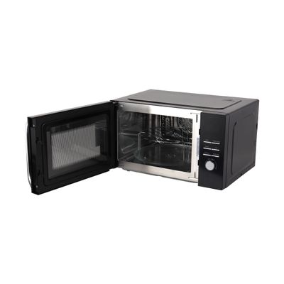 Digital Microwave Oven with Convection OMMO7041, 5 Power Levels, Grill Function, Defrost Setting, Tunable Glass Tray, Child Lock Function, 60 Minutes Cooking Timer 28 L 2000 W OMMO7041 black