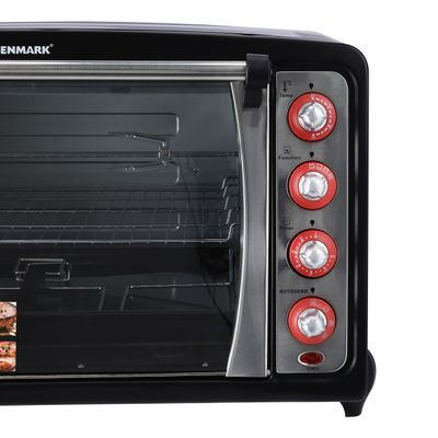 Electric Oven With Convection And Rotisserie 75.0 L 2280.0 W OMO2184 Black