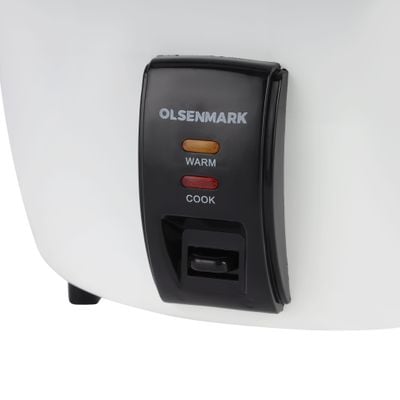 3-In-1 Portable Rice Cooker 3 L 1000 W OMRC2183H White/Grey