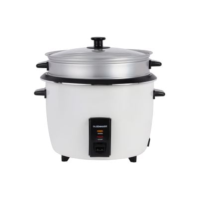 3-In-1 Portable Rice Cooker 3 L 1000 W OMRC2183H White/Grey