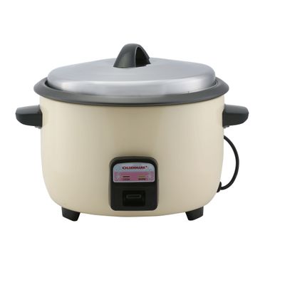 2 In 1 Electric Rice Cooker, Non Stick Inner Pot, Automatic Cooking, Easy Cleaning, High Temperature Protection 4.2 L 1600 W OMRC2205 White/Black