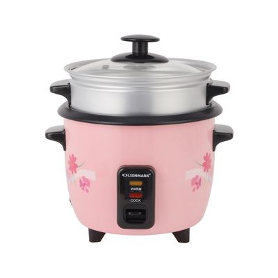 Rice Cooker 0.6 L 350 W OMRC2350H Pink/Silver