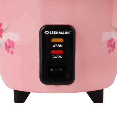 Rice Cooker 0.6 L 350 W OMRC2350H Pink/Silver