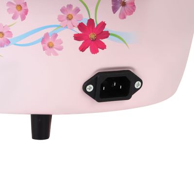 3 In 1 Rice Cooker - Keep Warm Function - Detachable Power Cord - Water level Indicator - Steam Tray ,Rice Scoop & Measuring Cup - One Touch Operation 1.8 L 700.0 W OMRC2351 pink and black