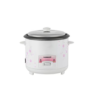 3 IN 1 Automatic Rice Cooker 500W - OMRC7026, 1.5L Capacity, Cook, Steam and Keep Warm, Aluminum Non-Stick Inner Pot