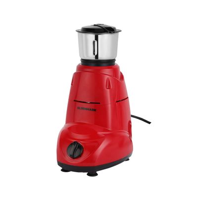 2-In-1 Indian Mixer Grinder, Power 600W , 1.5L Stainless Steel Jars And Blades -3 Speed, Safety Twist Lock - Perfect For Dry and Wet Fine Grinding Mixing Juicing 1.5 L 550 W OMSB2218NJ Red/Black/Silver