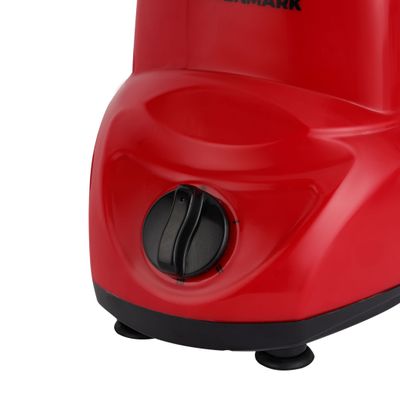 2-In-1 Indian Mixer Grinder, Power 600W , 1.5L Stainless Steel Jars And Blades -3 Speed, Safety Twist Lock - Perfect For Dry and Wet Fine Grinding Mixing Juicing 1.5 L 550 W OMSB2218NJ Red/Black/Silver