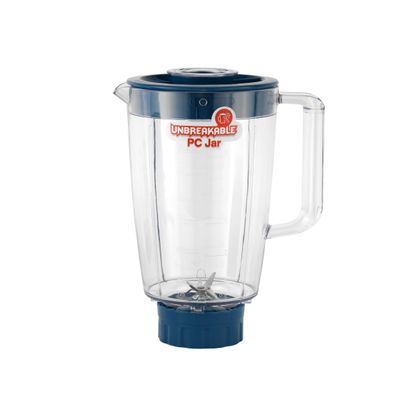 2-In-1 Large Capacity Countertop Blender Set 1.8 L 650 W OMSB2238 Blue/Clear