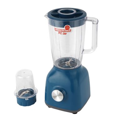 2-In-1 Large Capacity Countertop Blender Set 1.8 L 650 W OMSB2238 Blue/Clear