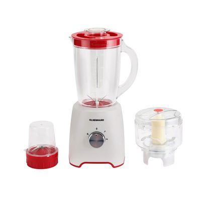 3 In 1 Multifunctional Blender 1.6 L 600.0 W OMSB2336 White/Clear