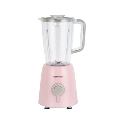 2-In-1 Multifunctional Blender -OLSENMARK OMSB2361, 300W Power, Stainless Steel Blades, 2 Speed Control With Pulse - 1.5L Jar, 1 Grinder Jar With Over Heat Protection And Safety Lock 1.5 L 300 W OMSB2361 White/Black