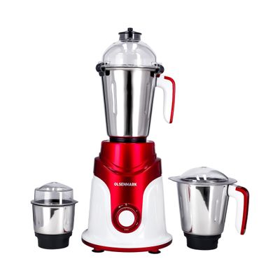 3-In-1 Mixer Grinder, 3-Speed With Incher And Overheat Protection, Stainless Steel Jars And Blades 0 L 750 W OMSB2427K Multicolour