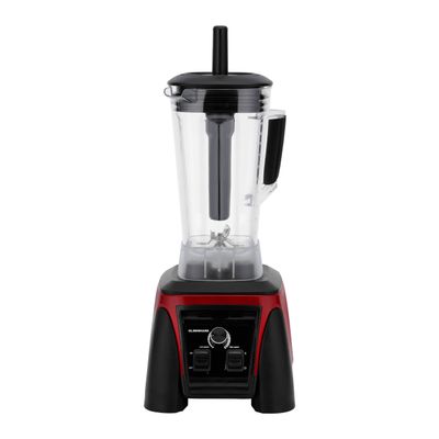 Heavy-Duty Professional Blender Speed Option with Pulse Function, Over-Current Protection Setting, Commercial-Grade Powerful Motor, 3L Unbreakable PC Jar 1800 W OMSB2494 BLACK AND RED