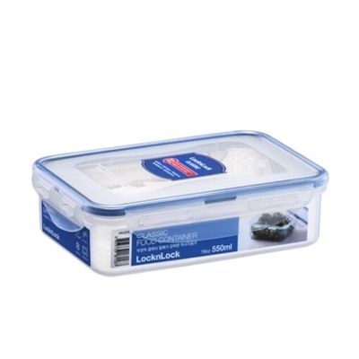 LocknLock 550ml Rectangular  Airtight Food Storage Container - BPA-Free, Microwave, Freezer, and Dishwasher Safe