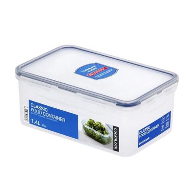 LocknLock 1.4L Rectangular  Airtight Food Storage Containern  - BPA-Free, Microwave, Freezer, and Dishwasher Safe