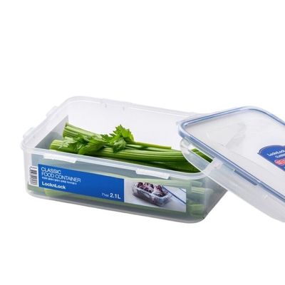 LocknLock 2.1L  Rectangular  Airtight Food Storage Containern- BPA-Free, Microwave, Freezer, and Dishwasher Safe