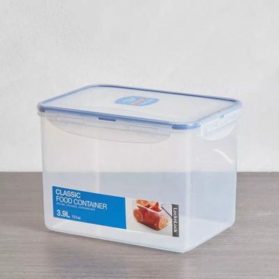LocknLock 3.9L  Rectangular  Airtight Food Storage Container   - BPA-Free, Microwave, Freezer, and Dishwasher Safe