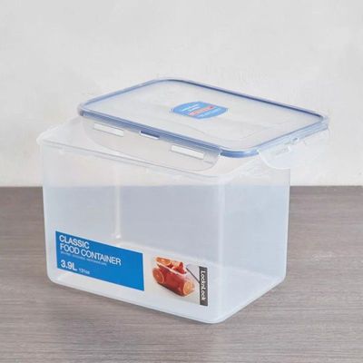 LocknLock 3.9L  Rectangular  Airtight Food Storage Container   - BPA-Free, Microwave, Freezer, and Dishwasher Safe