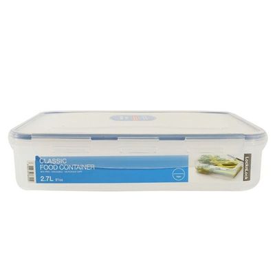 LocknLock 2.7L  Rectangular  Airtight Food Storage Container - BPA-Free, Microwave, Freezer, and Dishwasher Safe