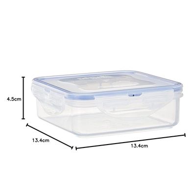 LocknLock 430ml  Squared  Airtight Food Storage Container- BPA-Free, Microwave, Freezer, and Dishwasher Safe