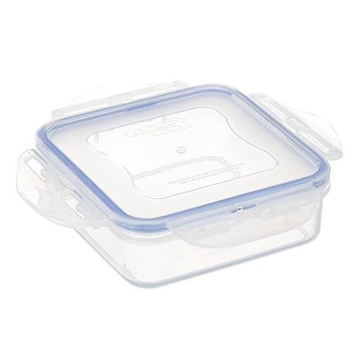 LocknLock 430ml  Squared  Airtight Food Storage Container- BPA-Free, Microwave, Freezer, and Dishwasher Safe