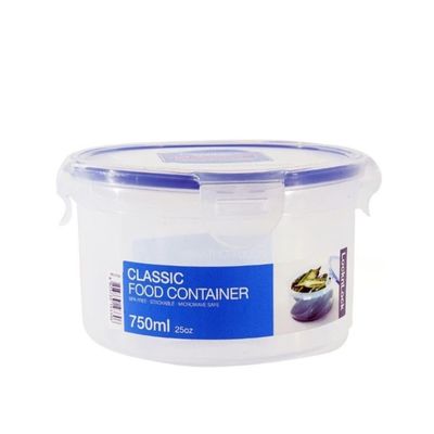 LocknLock 750ml  Round  Airtight Food Storage Container - BPA-Free, Microwave, Freezer, and Dishwasher Safe