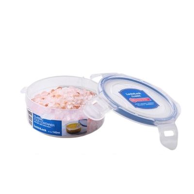 LocknLock 140ml  Round  Airtight Food Storage Container- BPA-Free, Microwave, Freezer, and Dishwasher Safe