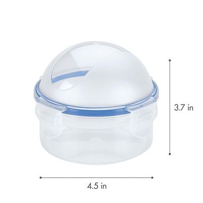 LocknLock 300ml  Round  Airtight Food Storage Containern - BPA-Free, Microwave, Freezer, and Dishwasher Safe