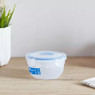 LocknLock 480ml  Round  Airtight Food Storage Container- BPA-Free, Microwave, Freezer, and Dishwasher Safe