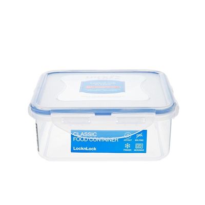 LocknLock 870ml  Rectangular  Airtight Food Storage Container - BPA-Free, Microwave, Freezer, and Dishwasher Safe
