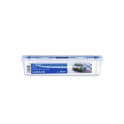 LocknLock 800ml  Rectangular  Airtight Food Storage Container- BPA-Free, Microwave, Freezer, and Dishwasher Safe